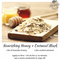 Nourishing Honey + Oatmeal Mask