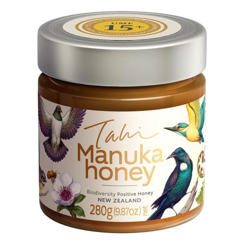 Manuka honey in a glass jar UMF 15+ from New Zealand The Kiwi Importer
