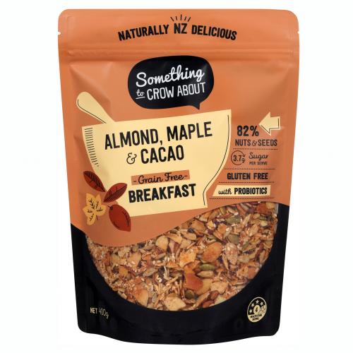 pro biotic breakfast breakfast almond maple cacao gluten free grain free something to crow about 002