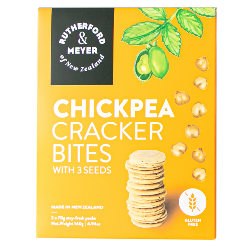 chickpea cracker bites kiwi importer