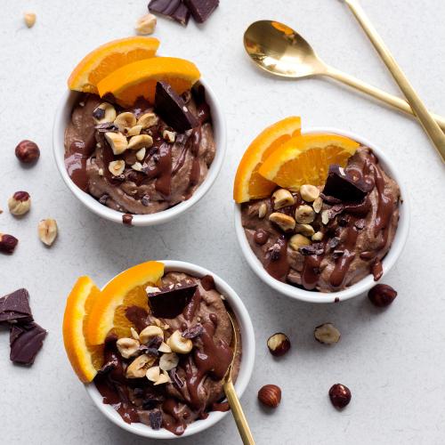 choc orange hazelnut mousse 2