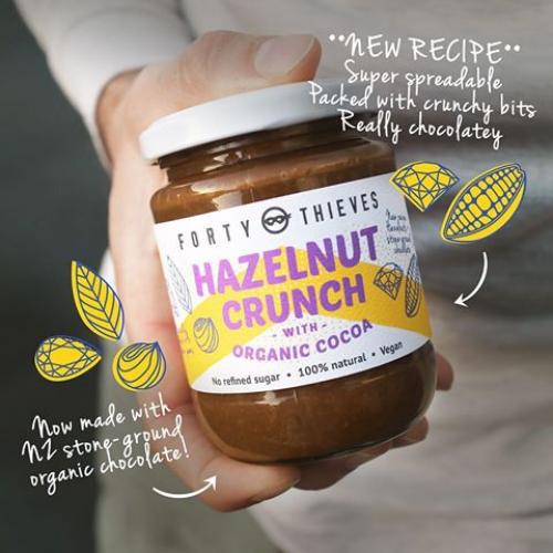 hazelnut crunch new