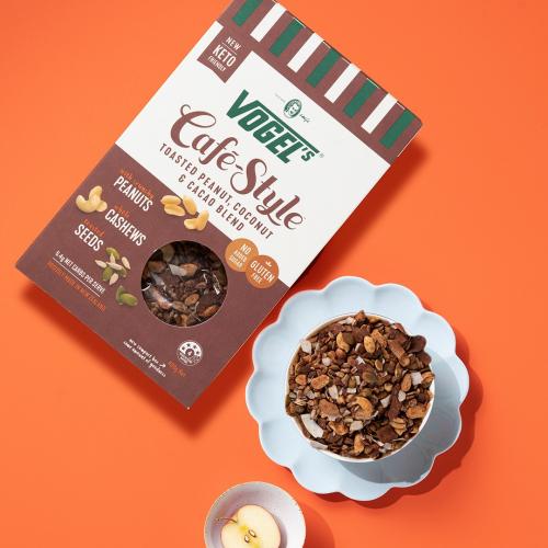 toasted peanut coconut keto blend breakfast