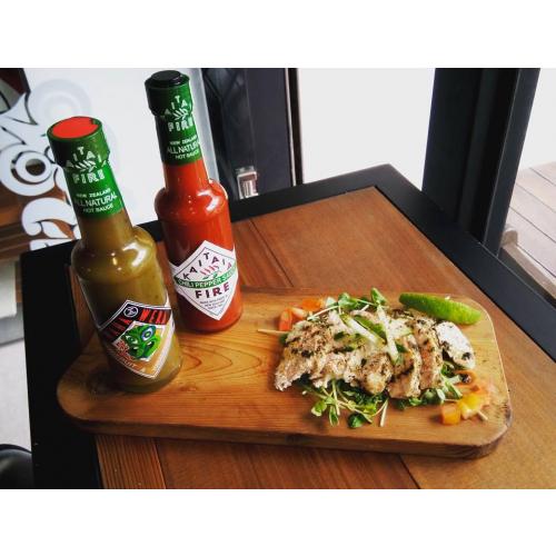 New Zealand waha wera and kaitaia fire hot sauce