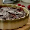 chocolate plum cobbler gluten free 2