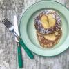 gluten free pancakes with an apple 2