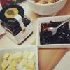 onion balsamic marmalata with cheese board 2