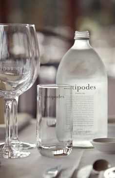 antipodes best gourmet luxury water to drink with wine