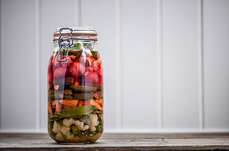 vanilla pickled veges fermented foods